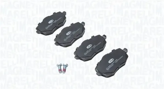 Bremsbelagsatz, Scheibenbremse Vorderachse MAGNETI MARELLI 363916060291 Bild Bremsbelagsatz, Scheibenbremse Vorderachse MAGNETI MARELLI 363916060291