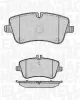 Bremsbelagsatz, Scheibenbremse Vorderachse MAGNETI MARELLI 363916060312