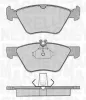Bremsbelagsatz, Scheibenbremse Vorderachse MAGNETI MARELLI 363916060315