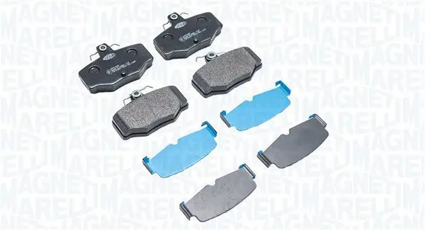 Bremsbelagsatz, Scheibenbremse Hinterachse MAGNETI MARELLI 363916060345