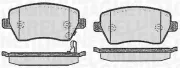 Bremsbelagsatz, Scheibenbremse MAGNETI MARELLI 363916060353