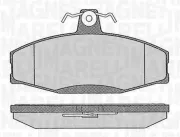 Bremsbelagsatz, Scheibenbremse MAGNETI MARELLI 363916060397