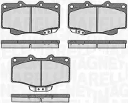 Bremsbelagsatz, Scheibenbremse MAGNETI MARELLI 363916060401