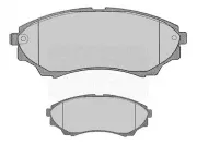 Bremsbelagsatz, Scheibenbremse Vorderachse MAGNETI MARELLI 363916060439