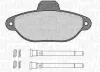 Bremsbelagsatz, Scheibenbremse Vorderachse MAGNETI MARELLI 363916060456