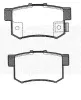 Bremsbelagsatz, Scheibenbremse Hinterachse MAGNETI MARELLI 363916060461