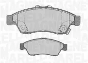 Bremsbelagsatz, Scheibenbremse Vorderachse MAGNETI MARELLI 363916060490
