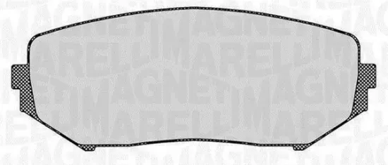 Bremsbelagsatz, Scheibenbremse Vorderachse MAGNETI MARELLI 363916060494 Bild Bremsbelagsatz, Scheibenbremse Vorderachse MAGNETI MARELLI 363916060494