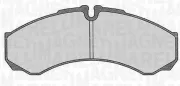 Bremsbelagsatz, Scheibenbremse Vorderachse MAGNETI MARELLI 363916060526