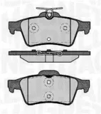 Bremsbelagsatz, Scheibenbremse MAGNETI MARELLI 363916060570