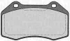Bremsbelagsatz, Scheibenbremse Vorderachse MAGNETI MARELLI 363916060590