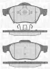 Bremsbelagsatz, Scheibenbremse Vorderachse MAGNETI MARELLI 363916060595