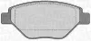 Bremsbelagsatz, Scheibenbremse Vorderachse MAGNETI MARELLI 363916060600
