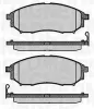 Bremsbelagsatz, Scheibenbremse Vorderachse MAGNETI MARELLI 363916060683