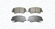 Bremsbelagsatz, Scheibenbremse Vorderachse MAGNETI MARELLI 363916060856