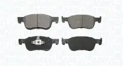 Bremsbelagsatz, Scheibenbremse Vorderachse MAGNETI MARELLI 363916061145