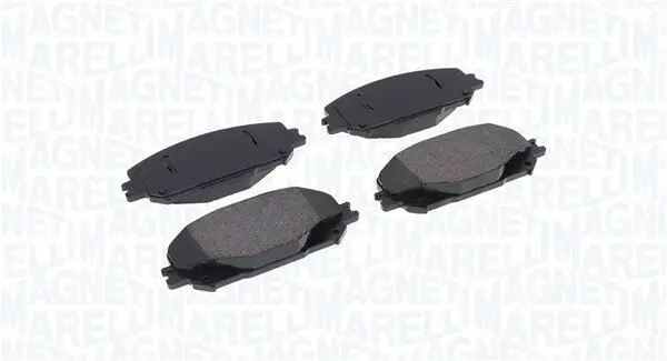Bremsbelagsatz, Scheibenbremse Vorderachse MAGNETI MARELLI 363916061227