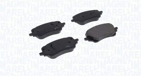 Bremsbelagsatz, Scheibenbremse Vorderachse MAGNETI MARELLI 363916061251