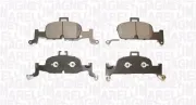 Bremsbelagsatz, Scheibenbremse Vorderachse MAGNETI MARELLI 363916061278