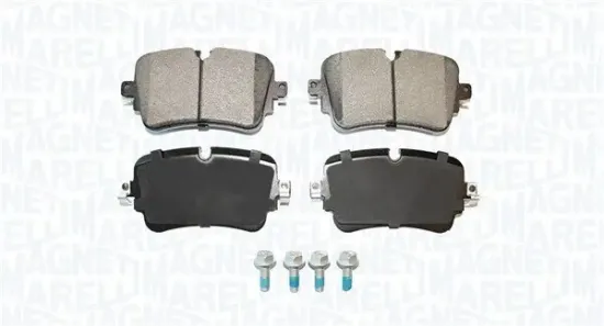 Bremsbelagsatz, Scheibenbremse Hinterachse MAGNETI MARELLI 363916061279 Bild Bremsbelagsatz, Scheibenbremse Hinterachse MAGNETI MARELLI 363916061279
