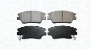 Bremsbelagsatz, Scheibenbremse Vorderachse MAGNETI MARELLI 363916061290
