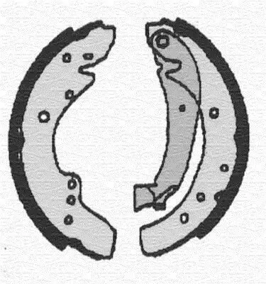 Bremsbacke Hinterachse MAGNETI MARELLI 360219192164