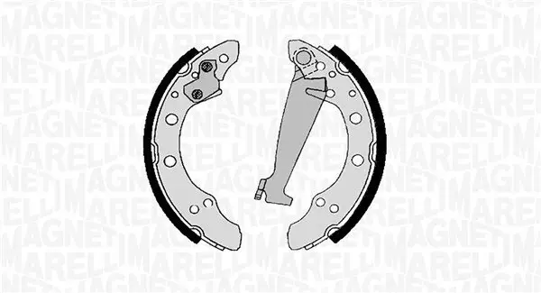 Bremsbacke Hinterachse MAGNETI MARELLI 360219196625