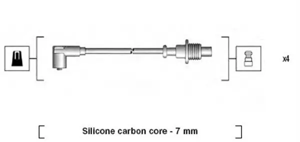 Zündleitungssatz MAGNETI MARELLI 941085150567