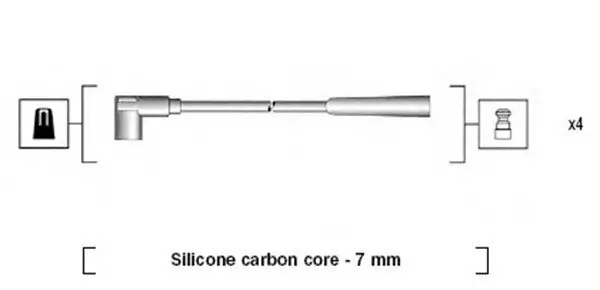 Zündleitungssatz MAGNETI MARELLI 941085180570