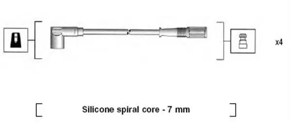 Zündleitungssatz MAGNETI MARELLI 941095720610