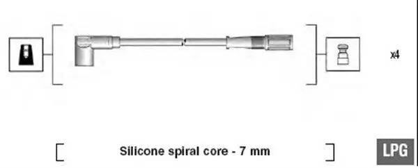 Zündleitungssatz MAGNETI MARELLI 941095780616