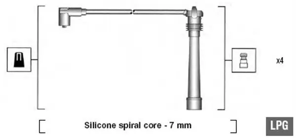 Zündleitungssatz MAGNETI MARELLI 941095980634