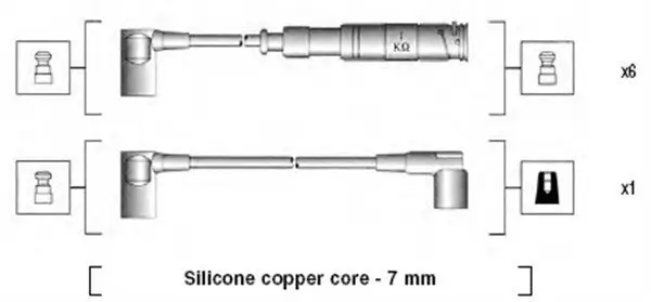 Zündleitungssatz MAGNETI MARELLI 941115110655