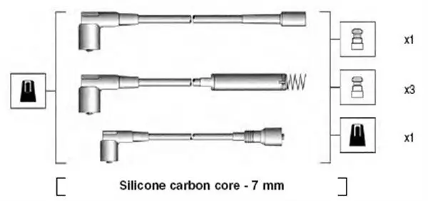 Zündleitungssatz MAGNETI MARELLI 941125120666