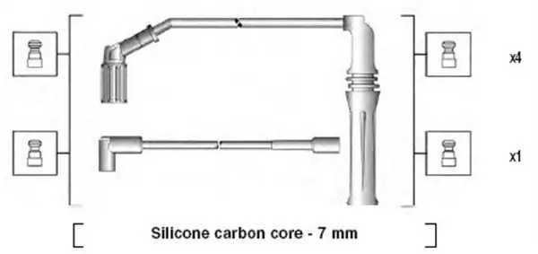 Zündleitungssatz MAGNETI MARELLI 941135170704