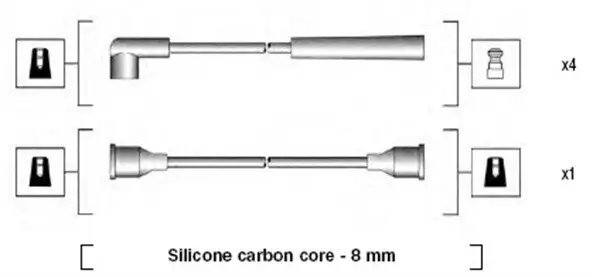 Zündleitungssatz MAGNETI MARELLI 941185070768