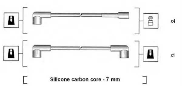 Zündleitungssatz MAGNETI MARELLI 941245010808