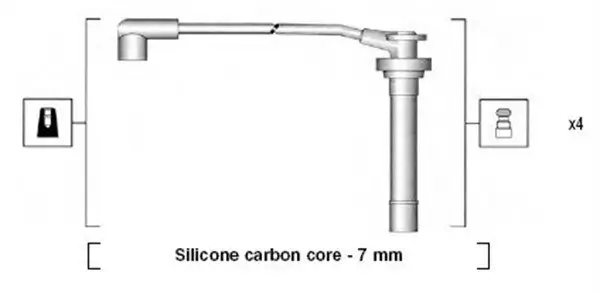 Zündleitungssatz MAGNETI MARELLI 941295050854