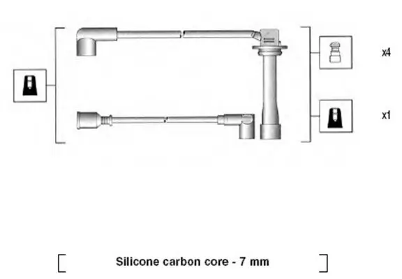 Zündleitungssatz MAGNETI MARELLI 941325010895