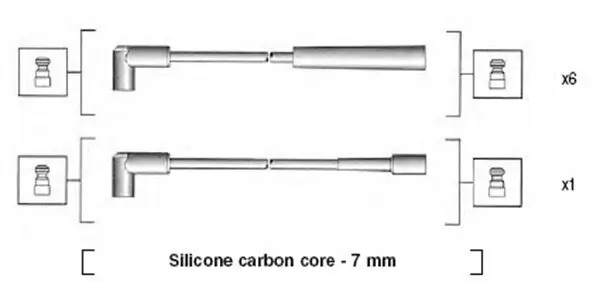 Zündleitungssatz MAGNETI MARELLI 941425010939