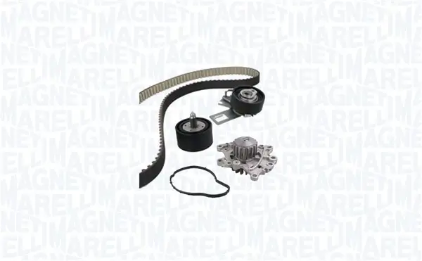Wasserpumpe + Zahnriemensatz MAGNETI MARELLI 341406660001