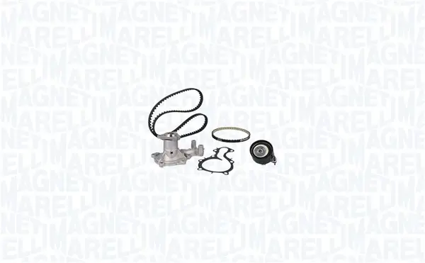 Wasserpumpe + Zahnriemensatz MAGNETI MARELLI 341407000001