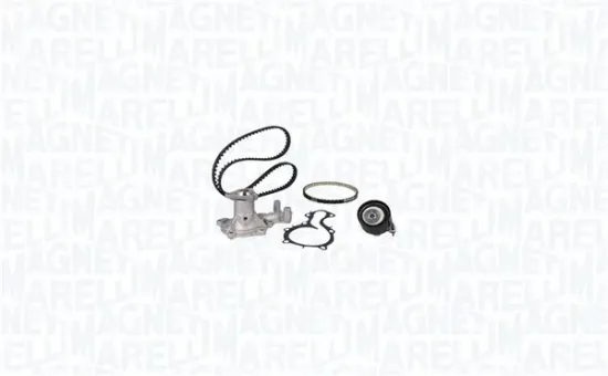 Wasserpumpe + Zahnriemensatz MAGNETI MARELLI 341407000001 Bild Wasserpumpe + Zahnriemensatz MAGNETI MARELLI 341407000001