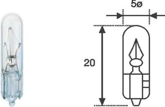 Glühlampe, Instrumentenbeleuchtung 12 V 1,2 W W1,2W MAGNETI MARELLI 003721100000 Bild Glühlampe, Instrumentenbeleuchtung 12 V 1,2 W W1,2W MAGNETI MARELLI 003721100000