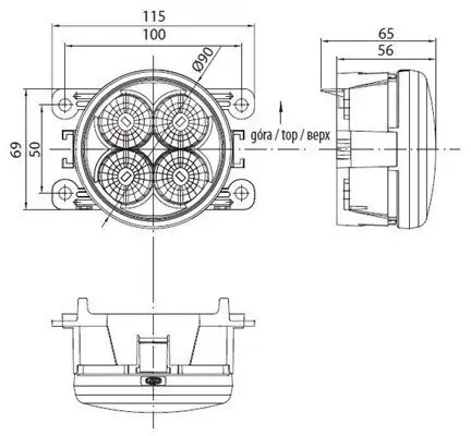 Tagfahrleuchtensatz MAGNETI MARELLI 713120117010 Bild Tagfahrleuchtensatz MAGNETI MARELLI 713120117010