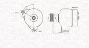 Generator 12 V MAGNETI MARELLI 063731138010