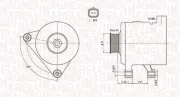 Generator 12 V MAGNETI MARELLI 063731498010