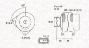 Generator 14 V MAGNETI MARELLI 063731591010