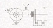 Generator 12 V MAGNETI MARELLI 063731605010