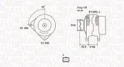 Generator 12 V MAGNETI MARELLI 063731627010
